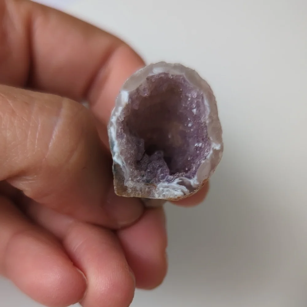 ❤ $ 10 or FREE with Purchase - 3 Natural Stone Geodes - Picture 2 of 5